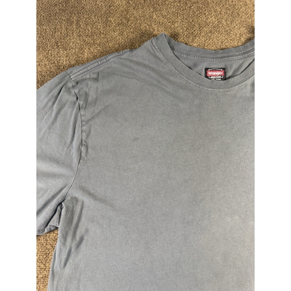 Wrangler Workwear short sleeve Gray Pocket T Shirt 3XL Men Rugged Sturdy XXXL - Picture 4 of 8